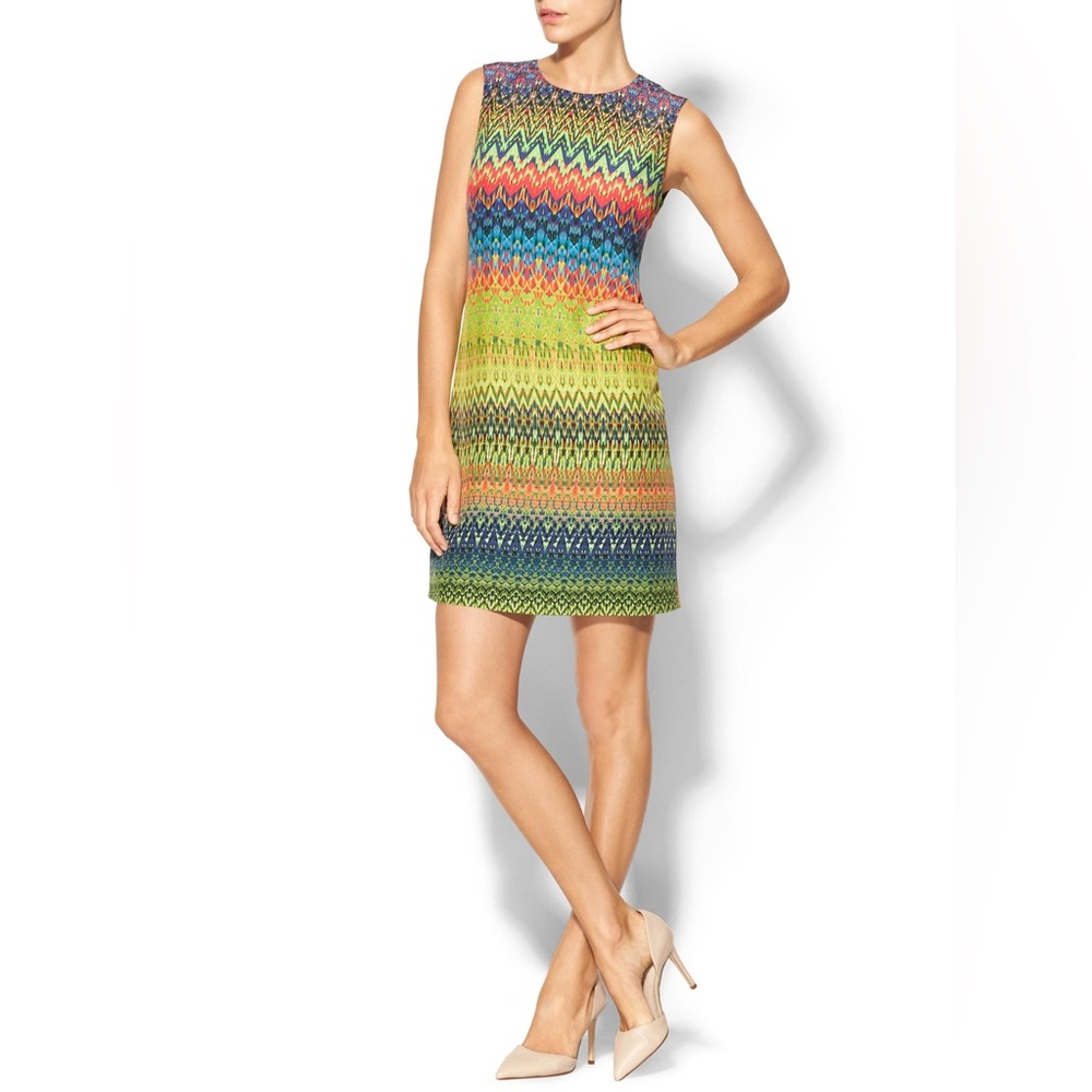 Missoni Chevron Silk Shift Dress
